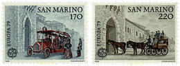 62395 MNH SAN MARINO 1979 EUROPA CEPT. COMUNICACIONES - Oblitérés