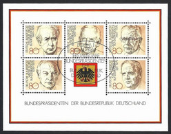 Deutschland, 1982, Block 18, Mi.-Nr. 1156-1160, Gestempelt - 1981-1990