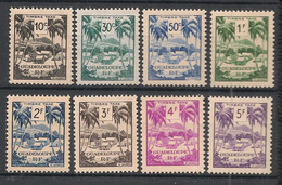 GUADELOUPE - 1947 - Taxe TT N°Yv. 41 à 48 - 8 Valeurs - Neuf Luxe ** / MNH / Postfrisch - Segnatasse