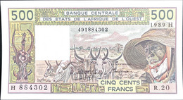 West African States 1.000 Francs, P-606Hk (1989) - NIGER ISSUE - RARE - Westafrikanischer Staaten