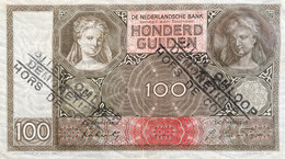 Netherlands 100 Gulden, P-51c (13.01.1942) - Extremely Fine - 100 Florín Holandés (gulden)