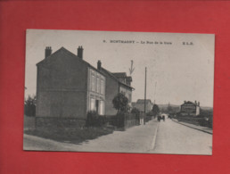 CPA -  Montmagny - La Rue De La Gare - Montmagny