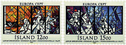 62662 MNH ISLANDIA 1987 EUROPA CEPT. ARQUITECTURA MODERNA - Collections, Lots & Series