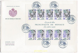 24199 MNH MONACO 1989 EUROPA CEPT. JUEGOS INFANTILES - Other & Unclassified