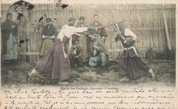 Japanese Students Fences Escrime Arts Martiaux Aikido Kendo - Scherma