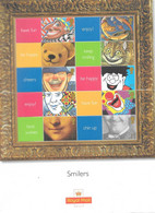 GB 2001 Smilers Sheet - SMILES - Persoonlijke Postzegels