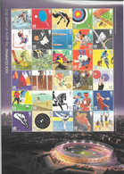 GB  Smilers Sheets  2012  Olympic Games - Francobolli Personalizzati