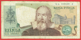 Italie - Billet De 2000 Lire - Galileo - 24 Octobre 1983 - P103c - 2000 Liras