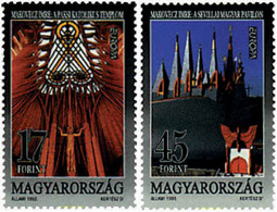 62855 MNH HUNGRIA 1993 EUROPA CEPT. ARTE CONTEMPORANEO - Usati