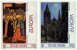 62874 MNH VATICANO 1993 EUROPA CEPT. ARTE CONTEMPORANEO - Gebraucht