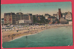 35 - DINARD---La Plage A L'Heure Du Bain----cpsm Pf---colorisée - Dinard