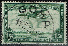 Congo Belge - 1934 - Y&T Poste Aérienne N° PA 9 Oblitéré Goma - Used Stamps