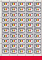 BELGIUM Feuille X 50 De 5 Cents 1943 - Ganze Bögen