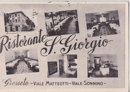 GROSSETO - Ristorante S. Giorgio Viale Matteoti Viale Sonnino 1953 - Grosseto