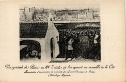 CPA PARIS 10e - Vue Generale De Paris Au XIV Siecle (254163) - Arrondissement: 10