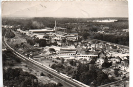 BAGNEAUX SUR LOING VUE GENERALE AERIENNE 1956 CPSM GM TBE - Bagneaux Sur Loing