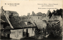 CPA La Guerre 1914-1915 - RIBECOURT - Epicerie Regnault Apres Le (291139) - Ribecourt Dreslincourt