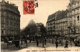 CPA PARIS 17e-Le Rond Pont De L'Avenue De Villiers (322303) - Arrondissement: 17