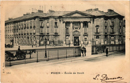 CPA Paris 5e-Ecole De Droit (324324) - Enseignement, Ecoles Et Universités