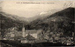 CPA St-PIERRE-d'ENTREMONT - Vue Générale (247366) - Saint-Pierre-d'Entremont