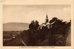 CPA BONNE-sur-MENOGE - L'Église Et Le SALEVE (247950) - Bonne