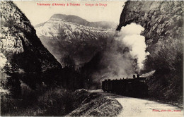 CPA Tramway D'ANNECY A THONES - Gorges De DINGY (248666) - Dingy-Saint-Clair