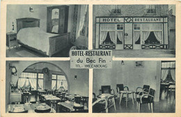 CABOURG - Hotel-Restaurant Du Bec Fin, Carte Multi-vues. - Cabourg
