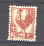 Algérie  :  Yv  220A  **  Variété: Double Impression - Neufs