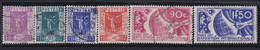 France     .    Y&T    .   322/327      .    O   .   Oblitéré - Used Stamps