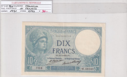 FRANCIA 10 FRANCS 1931 P 73D - 10 F 1916-1942 ''Minerve''