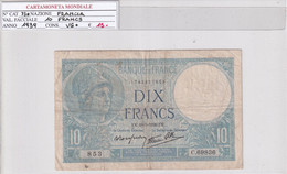 FRANCIA 10 FRANCS 1939 P 73E - 10 F 1916-1942 ''Minerve''