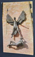 Coventry Cathedral - Epstein's Bronze Status Of St. Michael And The Devil - Jarrold & Sons, Norwich - Coventry