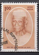 India Used 1997,  Shyam Lal Gupt, Freedom Fighter  (Sample Imgae) - Used Stamps