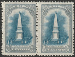 Argentina 1910 Sc 160  Pair MNH** - Ungebraucht