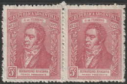 Argentina 1926 Sc 357  Pair MNH** - Nuovi