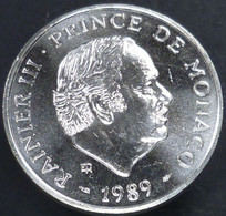 Monaco - 100 Franchi 1989 - 40° Anniversario Del Regno - KM# 164 - 1960-2001 Nouveaux Francs