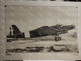 Foto Riproduzione Aviazione AERITALIA  Fiat Aeronautica D'Italia G12 1940 - Aviación