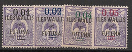 WALLIS ET FUTUNA - 1922 - N°Yv. 26 à 29 - Série Complète - Neuf Luxe ** / MNH / Postfrisch - Neufs