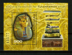 HUNGARY 2022 EVENTS 100th Anniv Of Discovering Of The Tutankhamun's Tomb - Fine S/S MNH - Unused Stamps