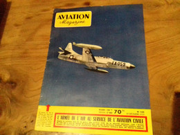 40/ AVIATION MAGAZINE N° 164 1955 L ARMEE DE L AIR AU SERVICE DE L AVIATION CIVILE /L HISPANO AVIACION HA 200R I SAETA - Aviation