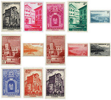 56086 MNH MONACO 1948 VISTAS DEL PRINCIPADO - Sonstige & Ohne Zuordnung