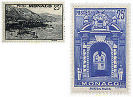 583797 MNH MONACO 1948 VISTAS DEL PRINCIPADO - Andere & Zonder Classificatie