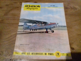 40/ AVIATION MAGAZINE N° 146 1955 AUSTER J 5 AUTOCAR /CESSNA 310 ECT - Aviazione