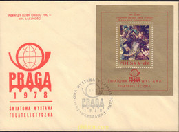 391515 MNH POLONIA 1978 PRAGA 1978. EXPOSICION FILATELICA INTERNACIONAL - Ohne Zuordnung