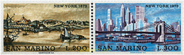6301 MNH SAN MARINO 1973 LAS GRANDES CIUDADES DEL MUNDO. NUEVA YORK - Used Stamps