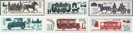63455 MNH UNION SOVIETICA 1981 TRANSPORTES DE MOSCU - Collezioni