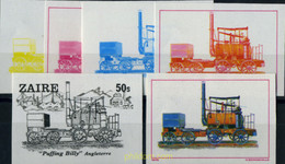 254146 MNH ZAIRE 1980 LOCOMOTORAS - 1980-1989