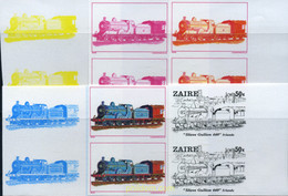 254167 MNH ZAIRE 1980 LOCOMOTORAS - 1980-1989