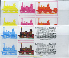 254170 MNH ZAIRE 1980 LOCOMOTORAS - 1980-1989