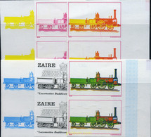 254171 MNH ZAIRE 1980 LOCOMOTORAS - 1980-1989